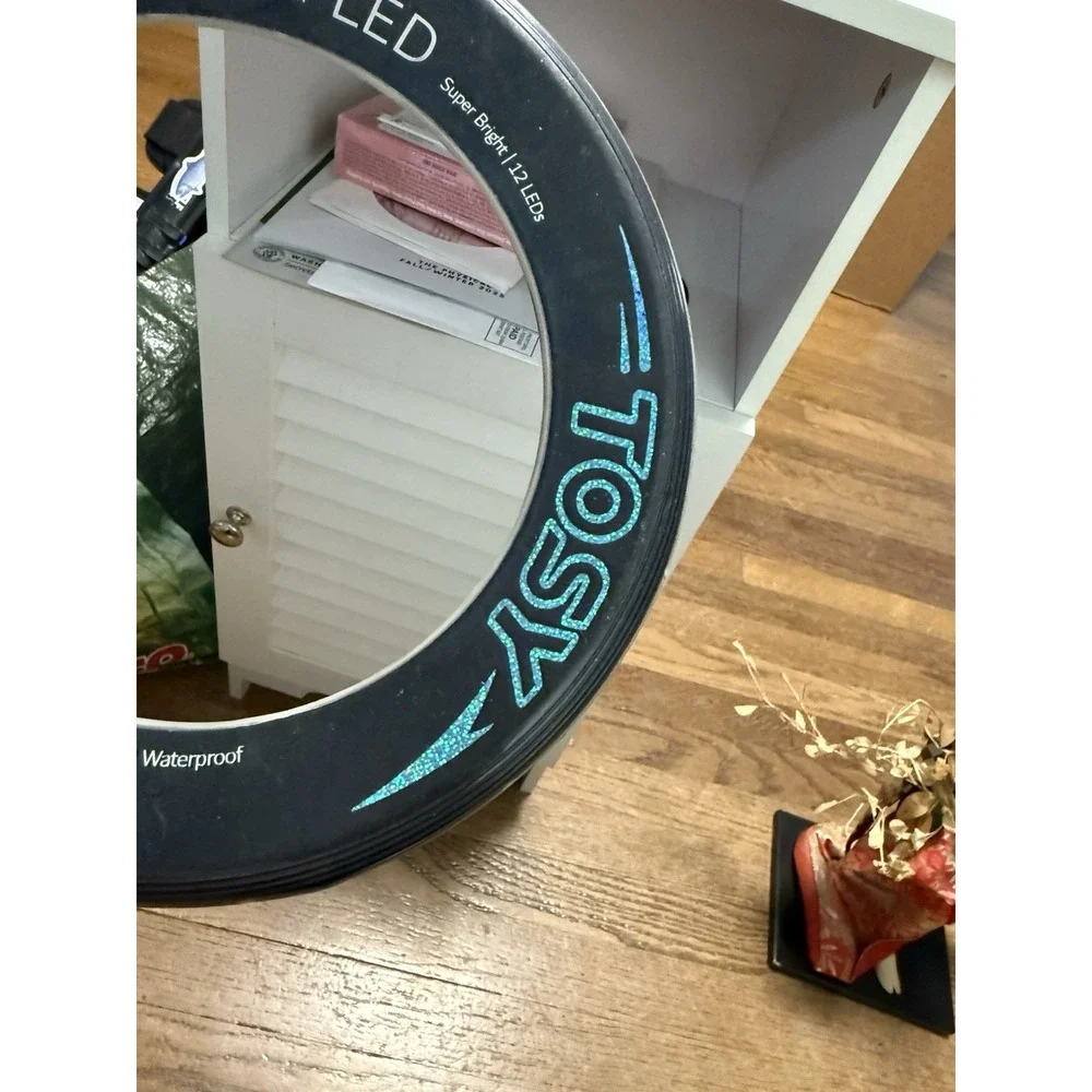 TOSY Flying Ring Red LEDs- Super Bright Waterproof Floats